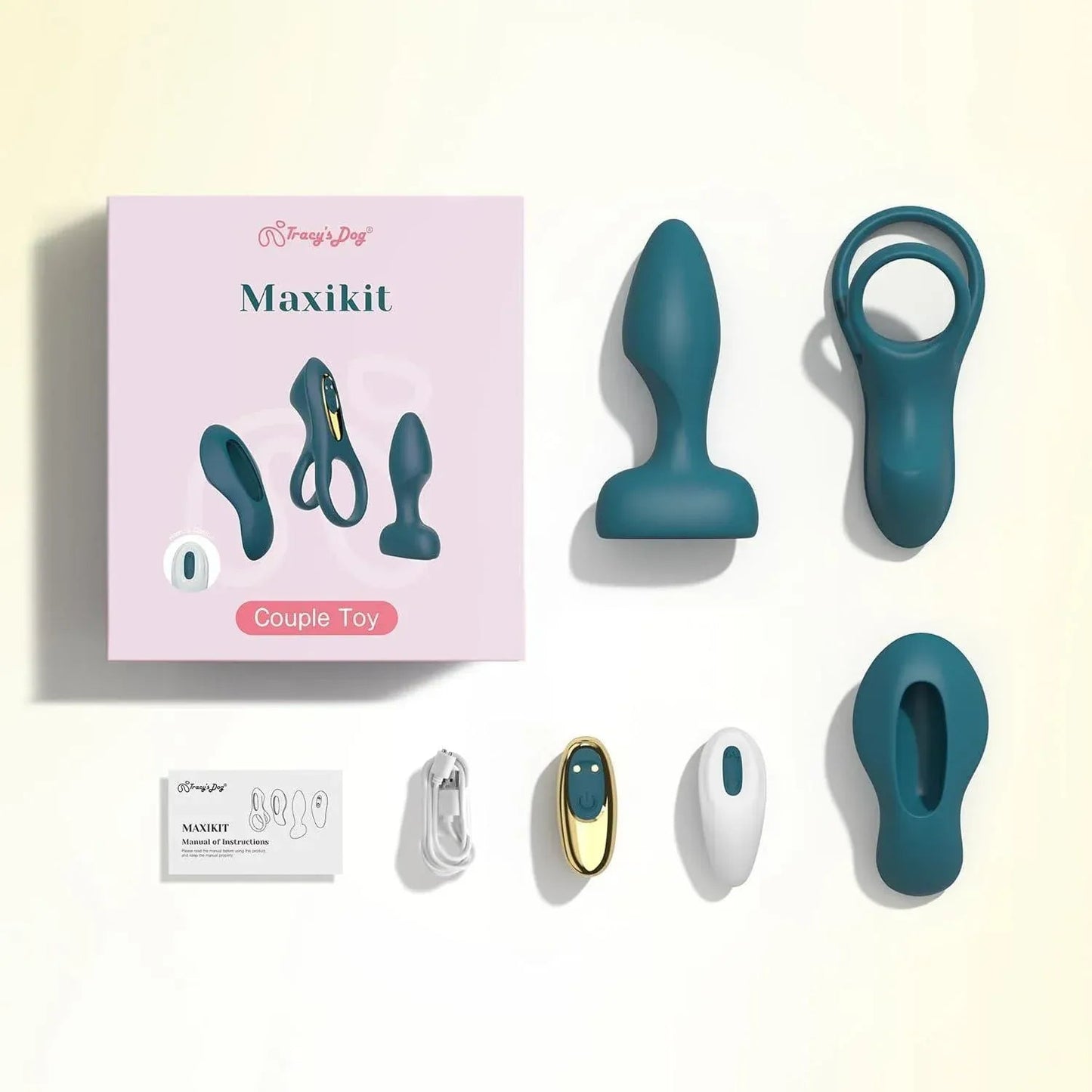Maxikit Couple Vibrator Kit