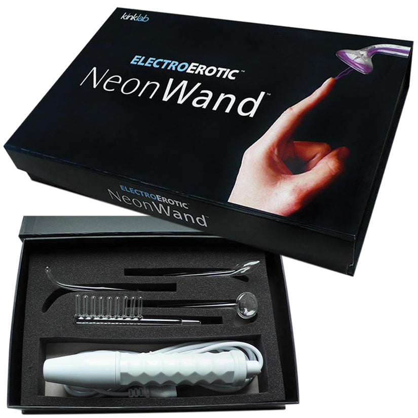 Kinklab Neon Wand Electrosex Kit - Red/110V