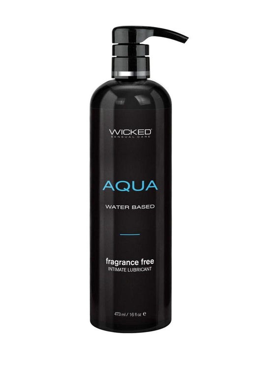 Wicked Aqua Water Based Lubricant Fragrance Free
