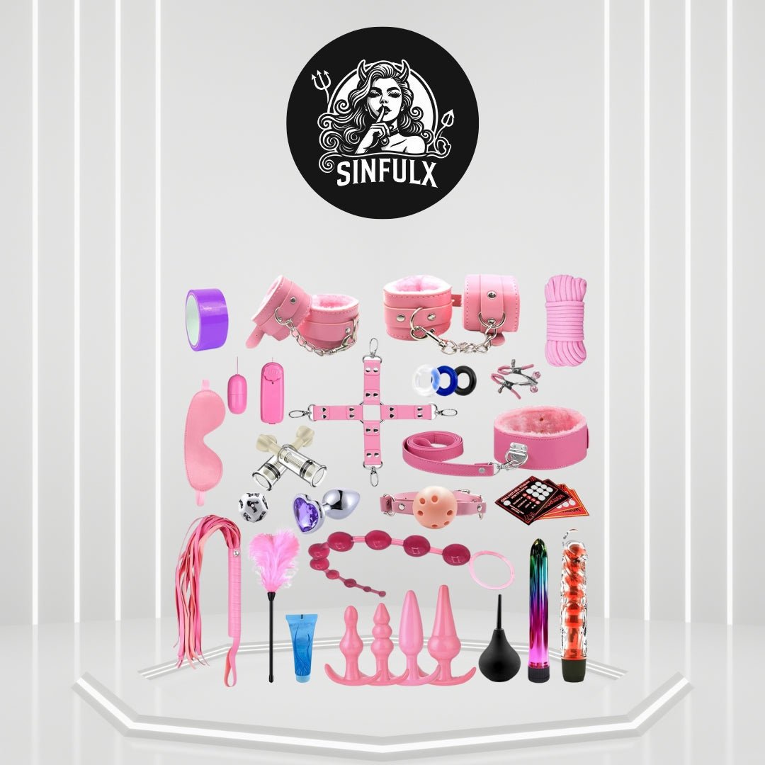 LustMotion 32PCs BDSM Sex Kit