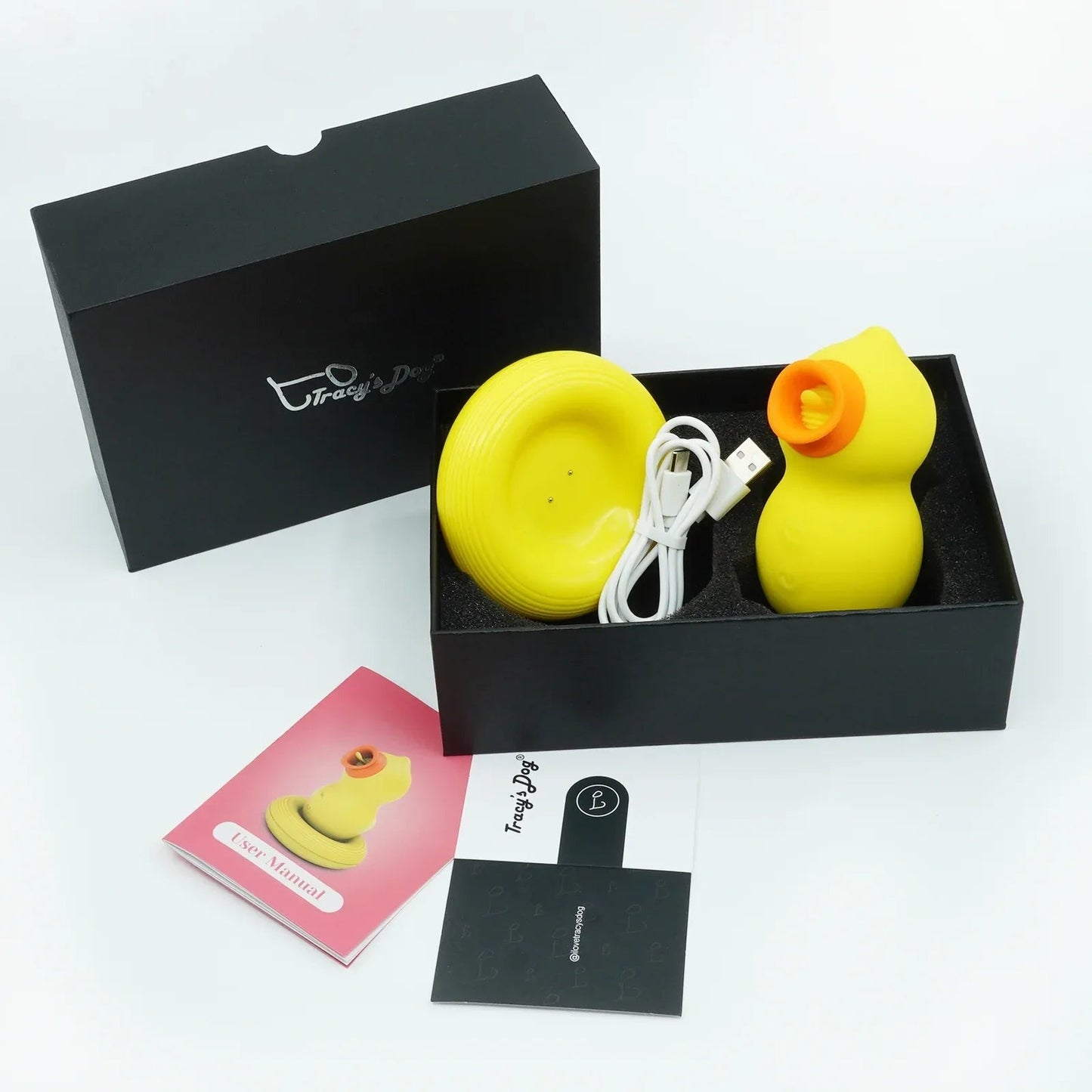 DucKing Sucking & Licking Rubber Duck Vibrator