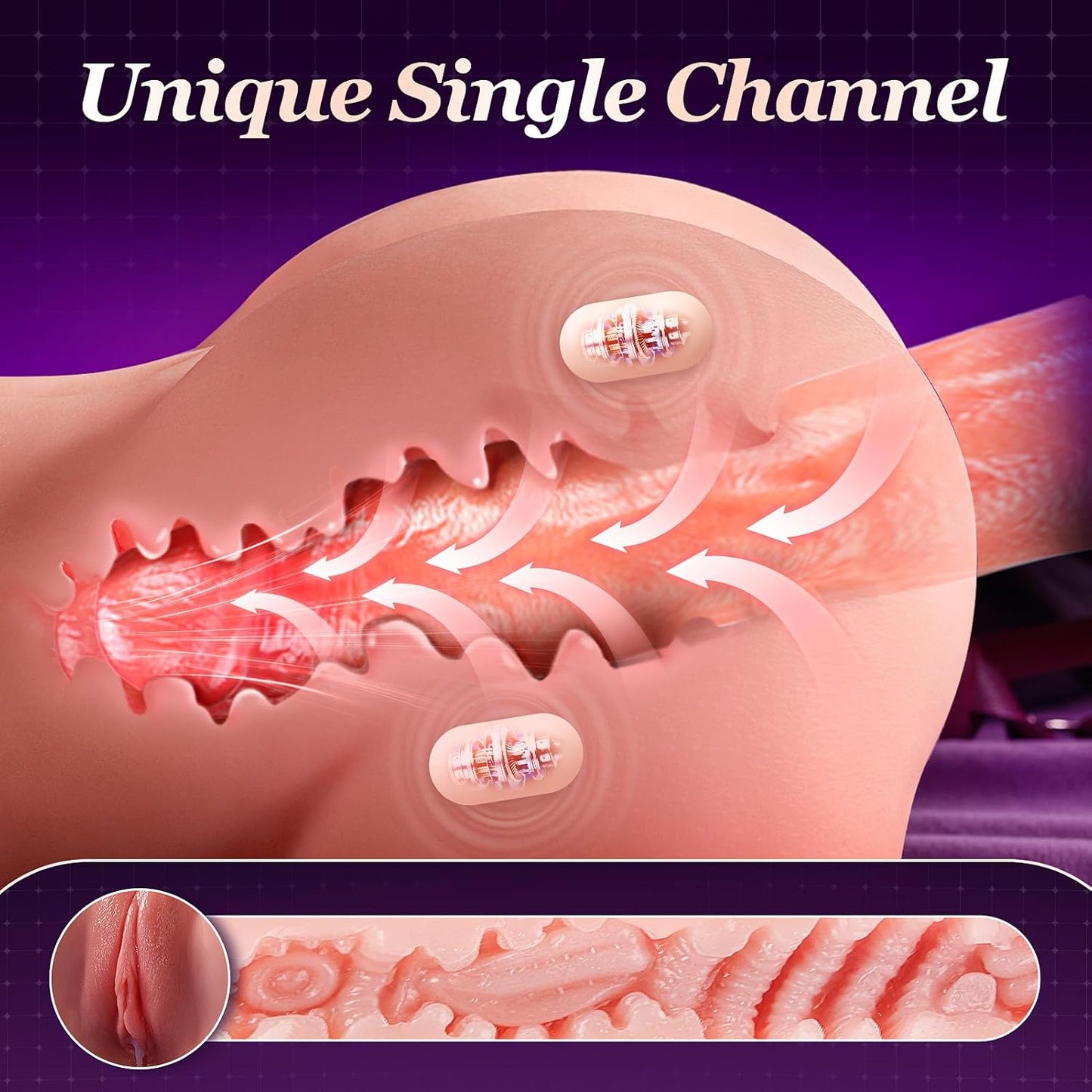 ErosSerenity Sucking & Vibrating Sex Doll