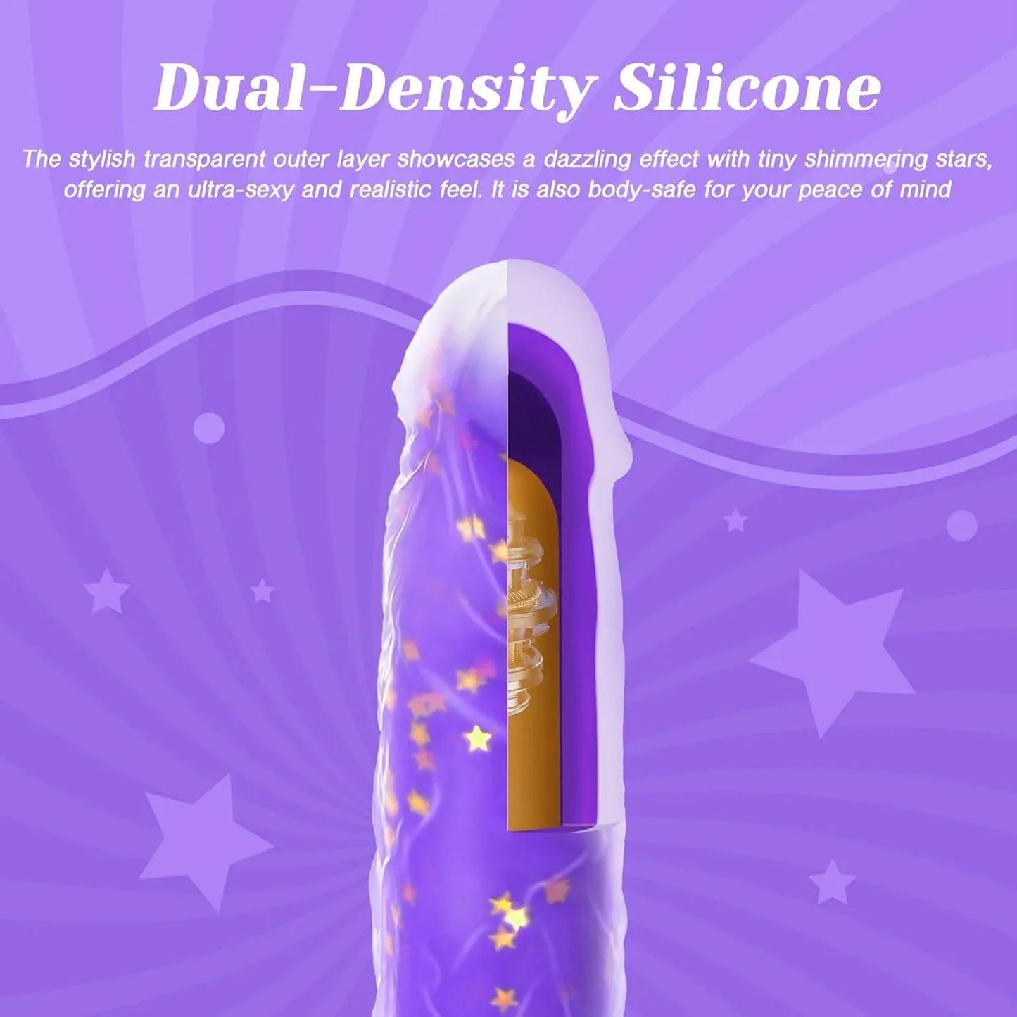 JeliVoy Thrusting Dildo Vibrator