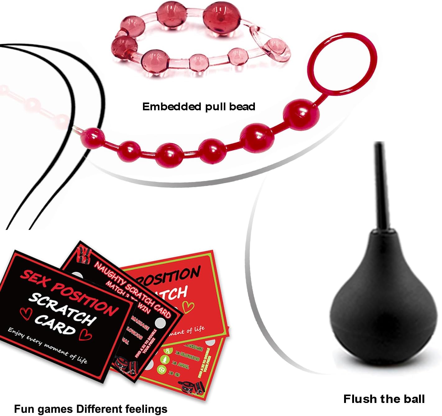 LustMotion 32PCs BDSM Sex Kit