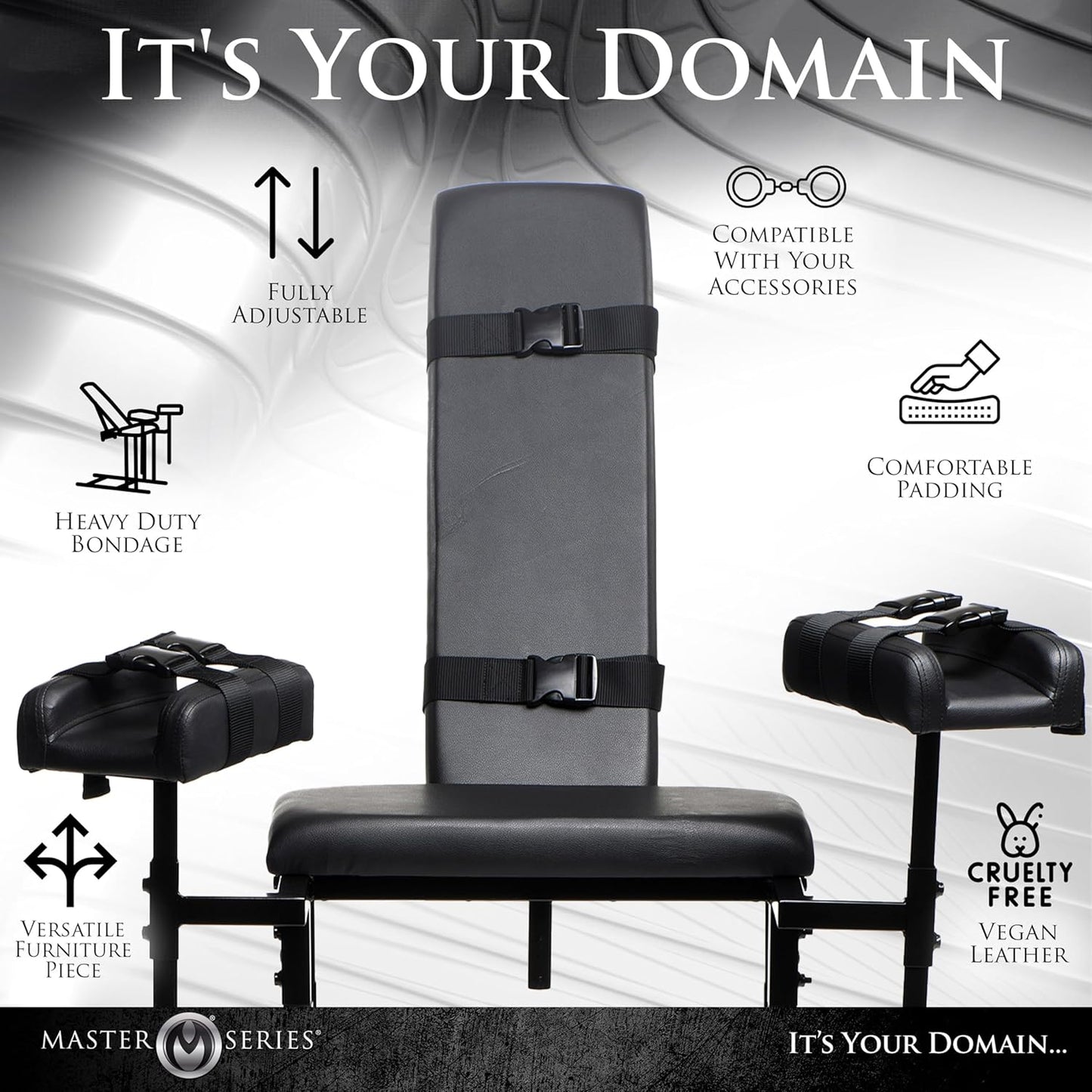 ControlChair Adjustable BDSM Obedience Chair