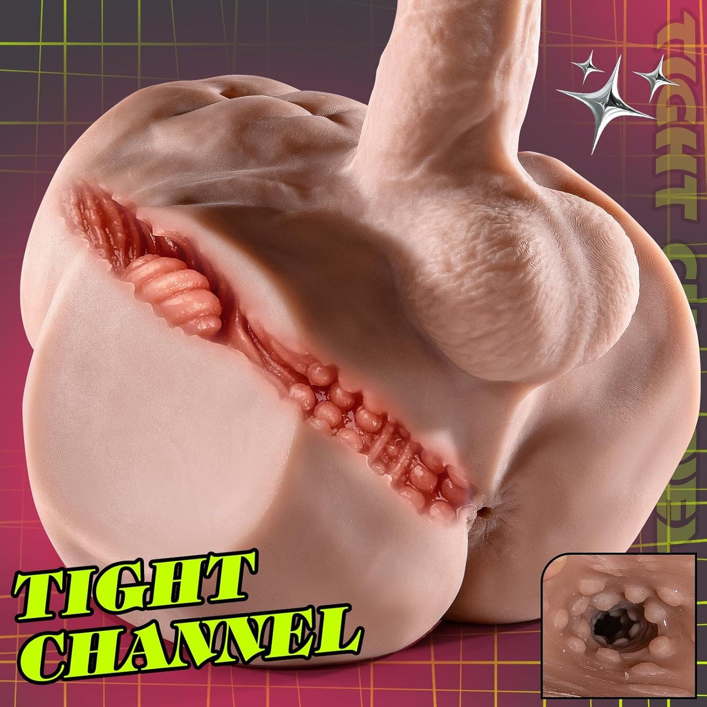 LustTitan Male Thick Dildo Sex Doll