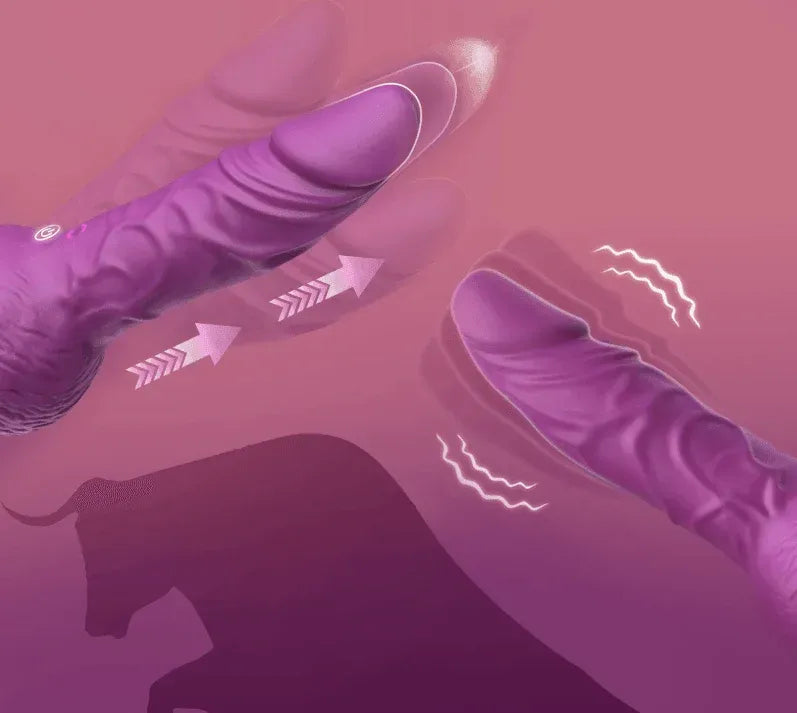 Drillme Thrusting Dildo Vibrator