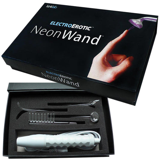 Kinklab Neon Wand Electrosex Kit - Red/110V