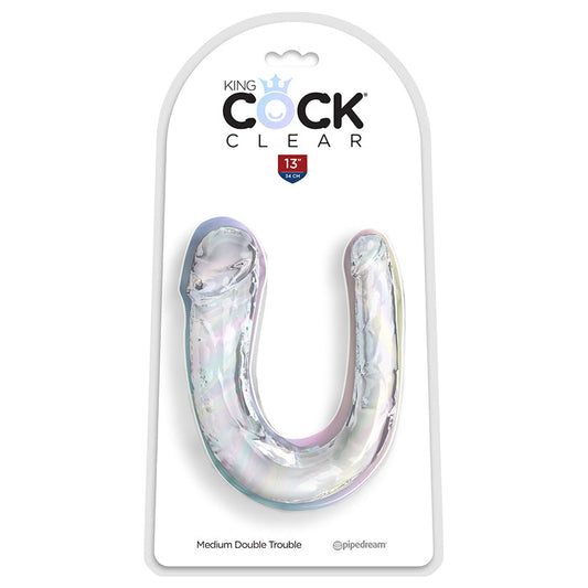 King Cock Clear Double Trouble - Medium
