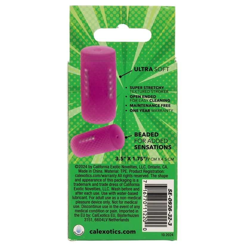 Pop Sock Beaded-Purple