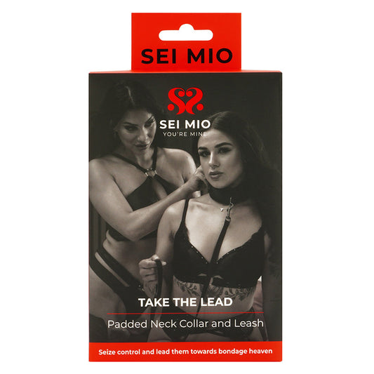 SEI MIO Take the Lead Padded Neck Collar and Leash
