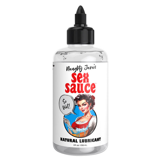 Naughty Jane's Sex Sauce Natural Lubricant 8oz