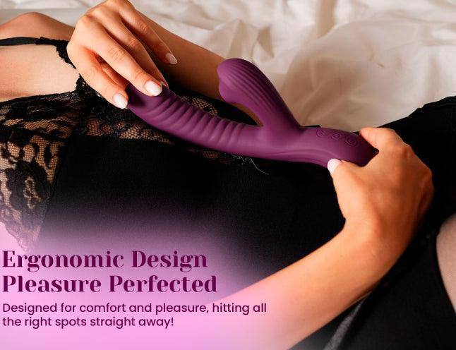 Beta Rabbit 3-in-1 Sucking, Swing Vibrator