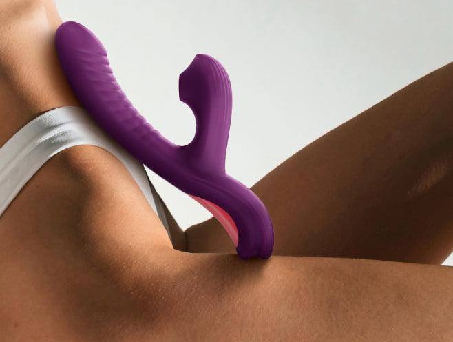 Beta Rabbit 3-in-1 Sucking, Swing Vibrator