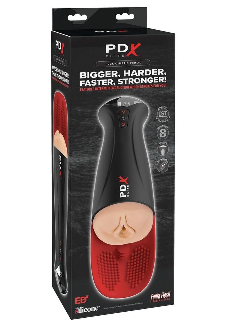 Pdx Elite Fuck O Matic Pro XL Rechargeable Stroker