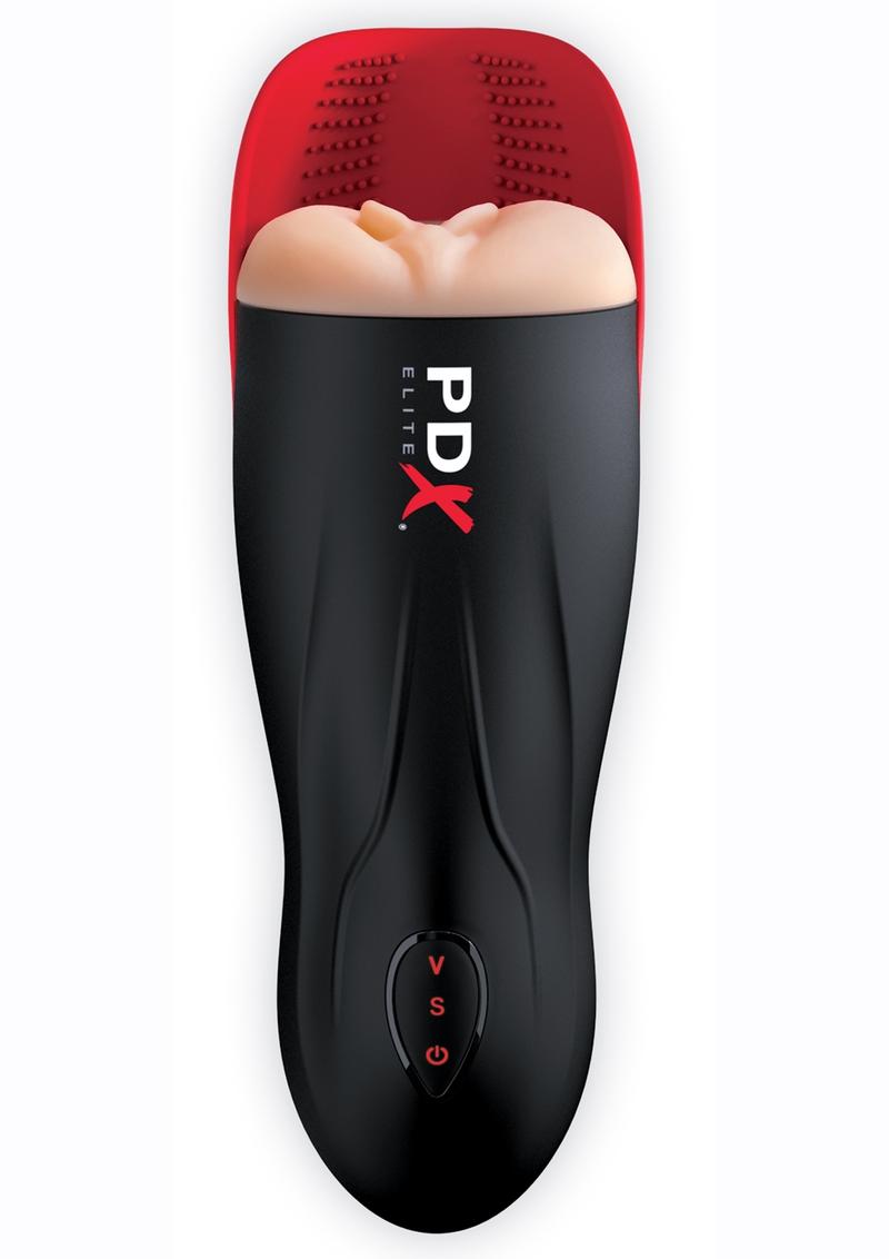 Pdx Elite Fuck-O-Matic Stroker Rechargeable Masturbator - Pussy