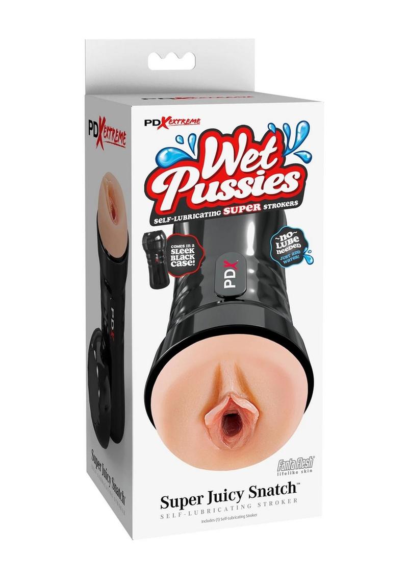 Pdx Extreme Wet Pussies Super Juicy Snatch Self Lubricating Stroker