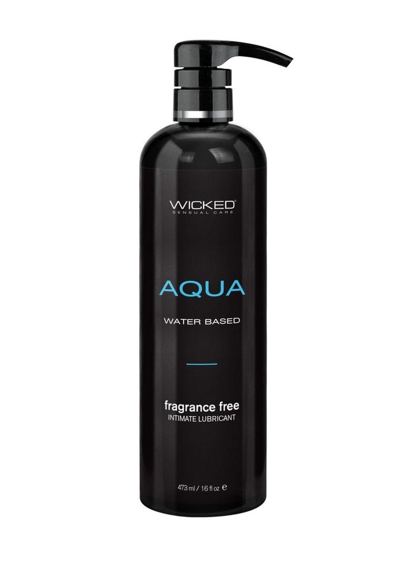 Wicked Aqua Water Based Lubricant Fragrance Free